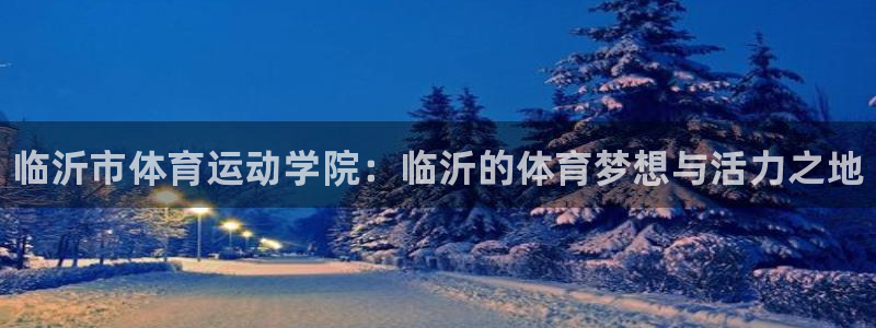 oety欧亿体育官网下载注册：临沂市体育运动学院：临沂的体育