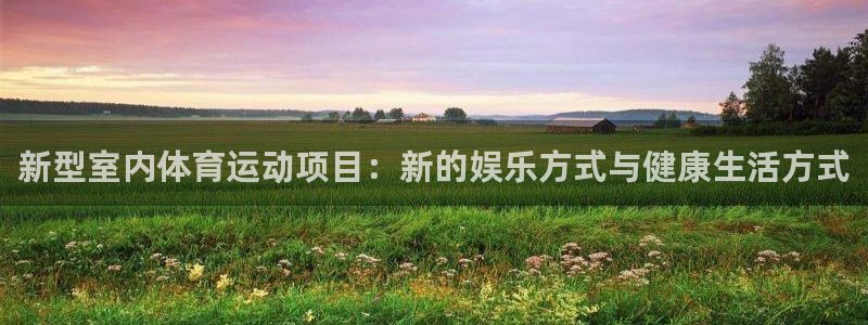 欧亿体育官方正版app集团官网首页网址：新型室内体育